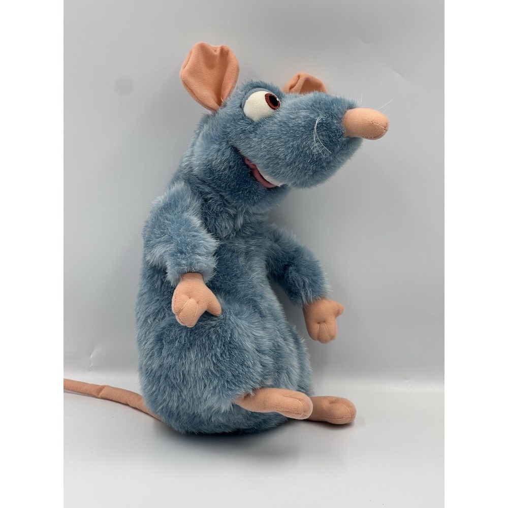 Disney Store Ratatouille Remy Rat Soft Plush Toy Stuffed Animal 12" EUC